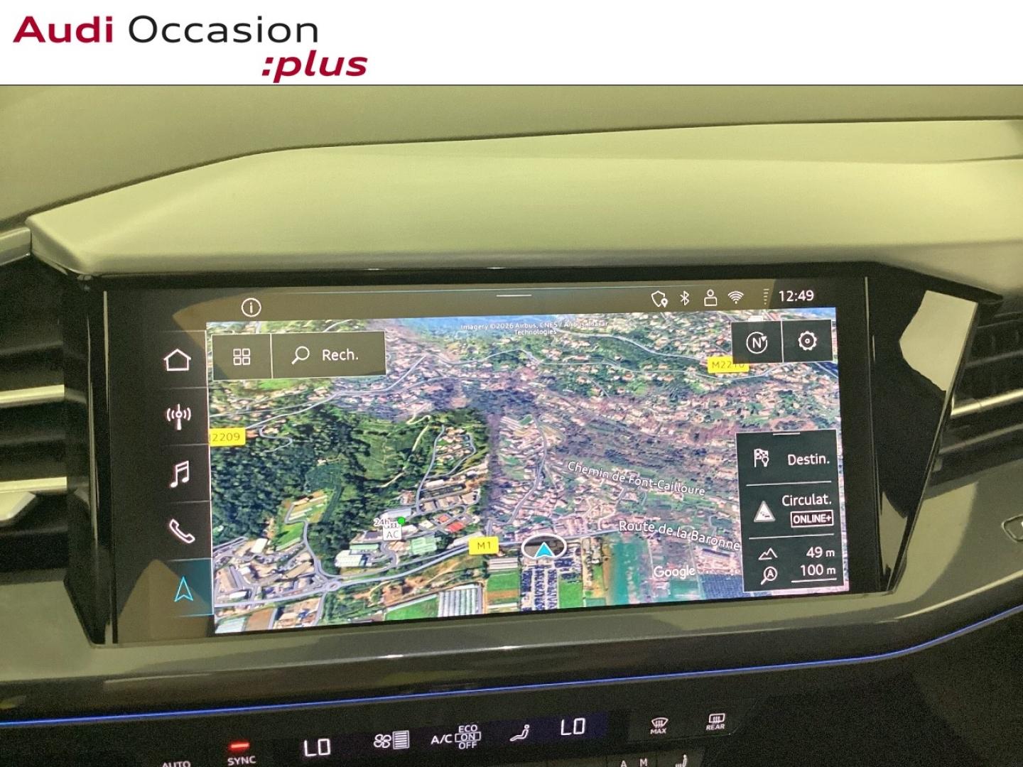 Voitures occasions Audi Q4 Sportback e-tron S line Nice