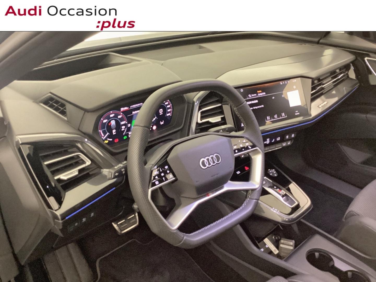 Voitures occasions Audi Q4 Sportback e-tron S line Mougins