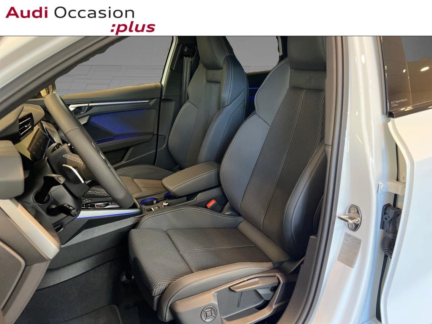 Voitures occasions Audi A3 Sportback S line Nice
