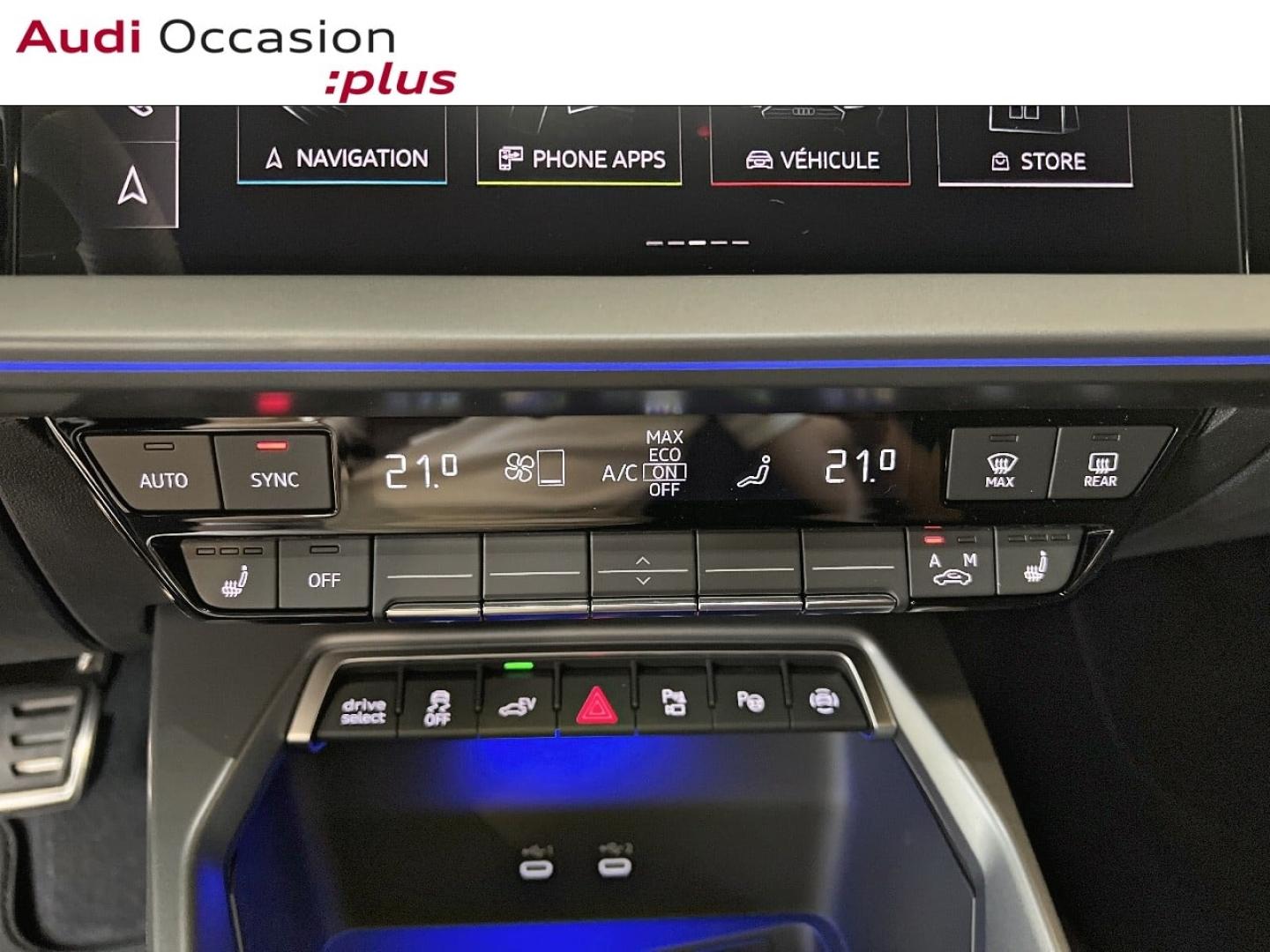 Voitures occasions Audi A3 Sportback S line Nice