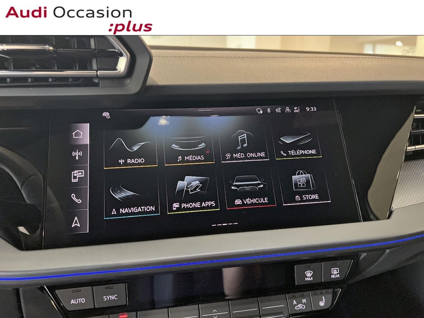 Voitures occasions Audi A3 Sportback S line Nice