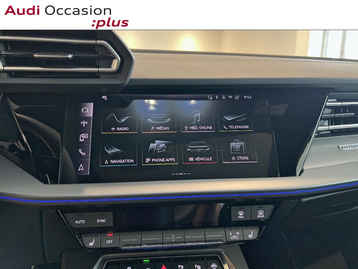Voitures occasions Audi A3 Sportback S line Nice