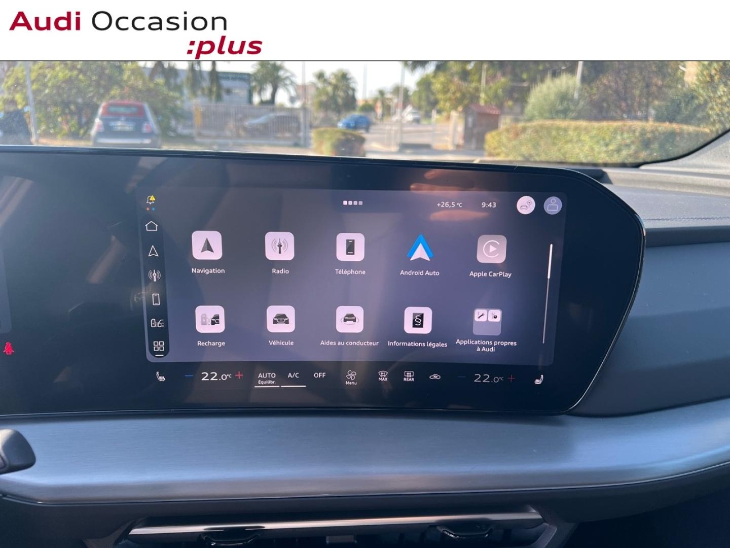 Voitures occasions Audi Q4 Sportback e-tron Base Nice