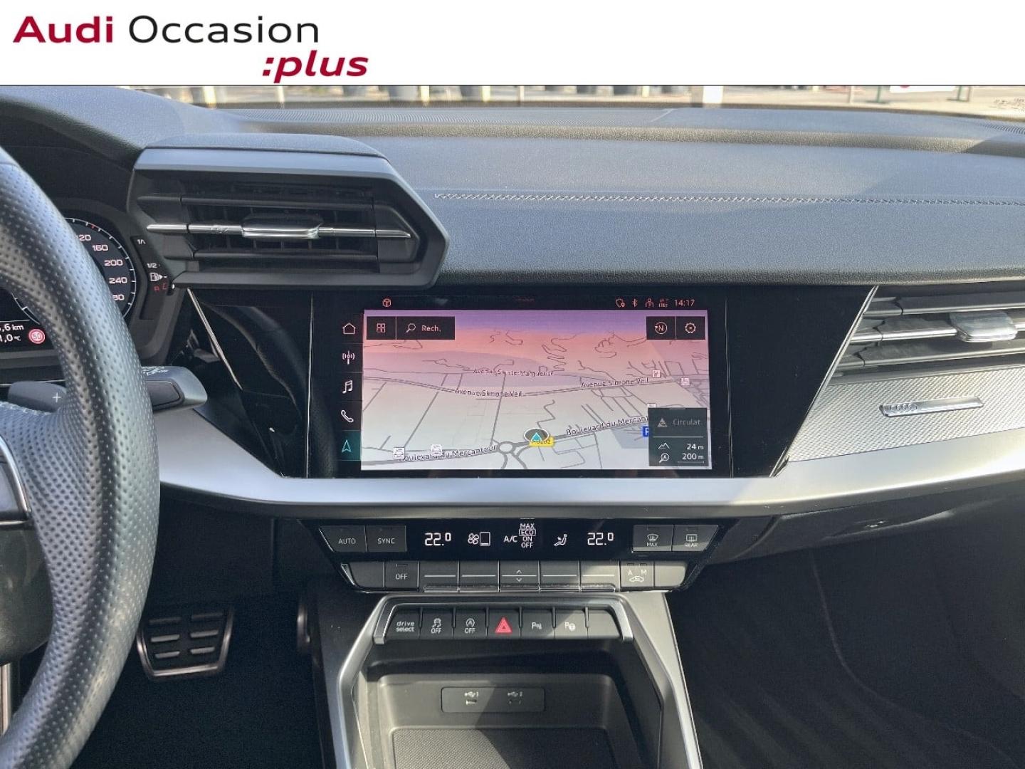 Voitures occasions Audi A3 Sportback S line Nice
