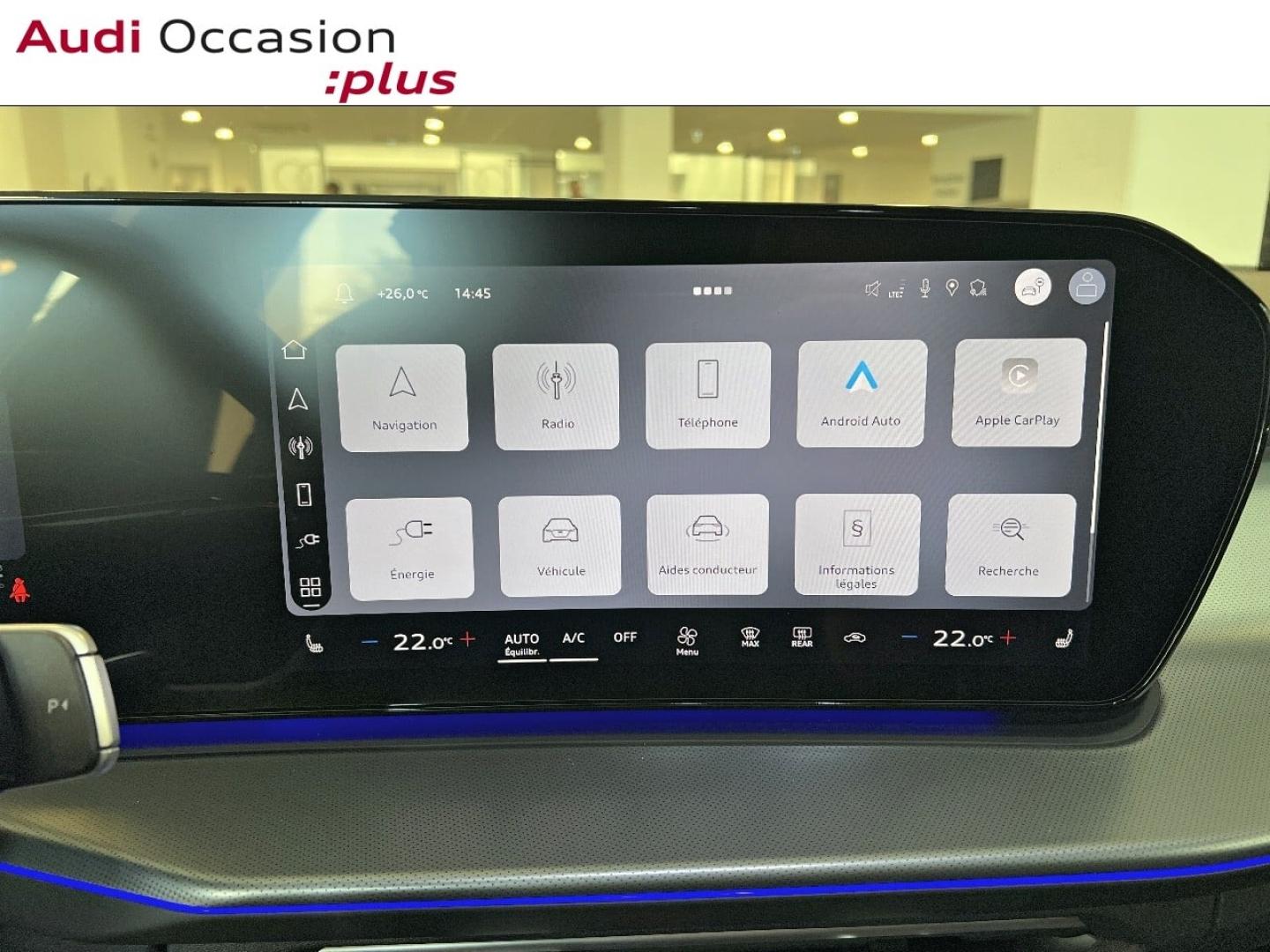 Voitures occasions Audi Q3 Sportback S line Nice