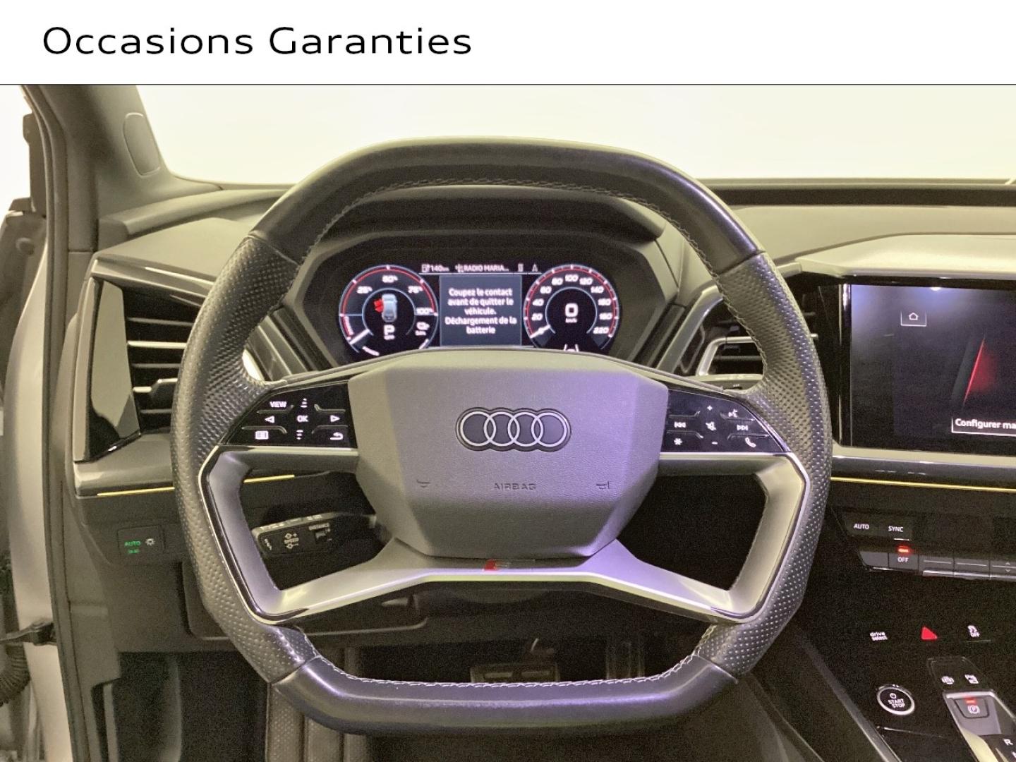 Voitures occasions Audi Q4 e-tron S line Nice