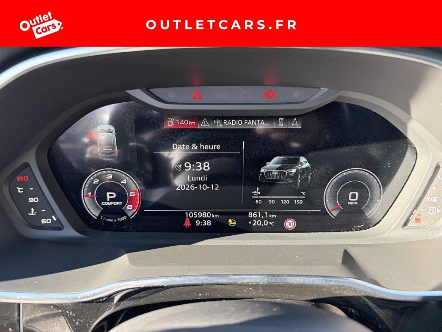 Voitures occasions Audi Q3 Sportback S line Nice