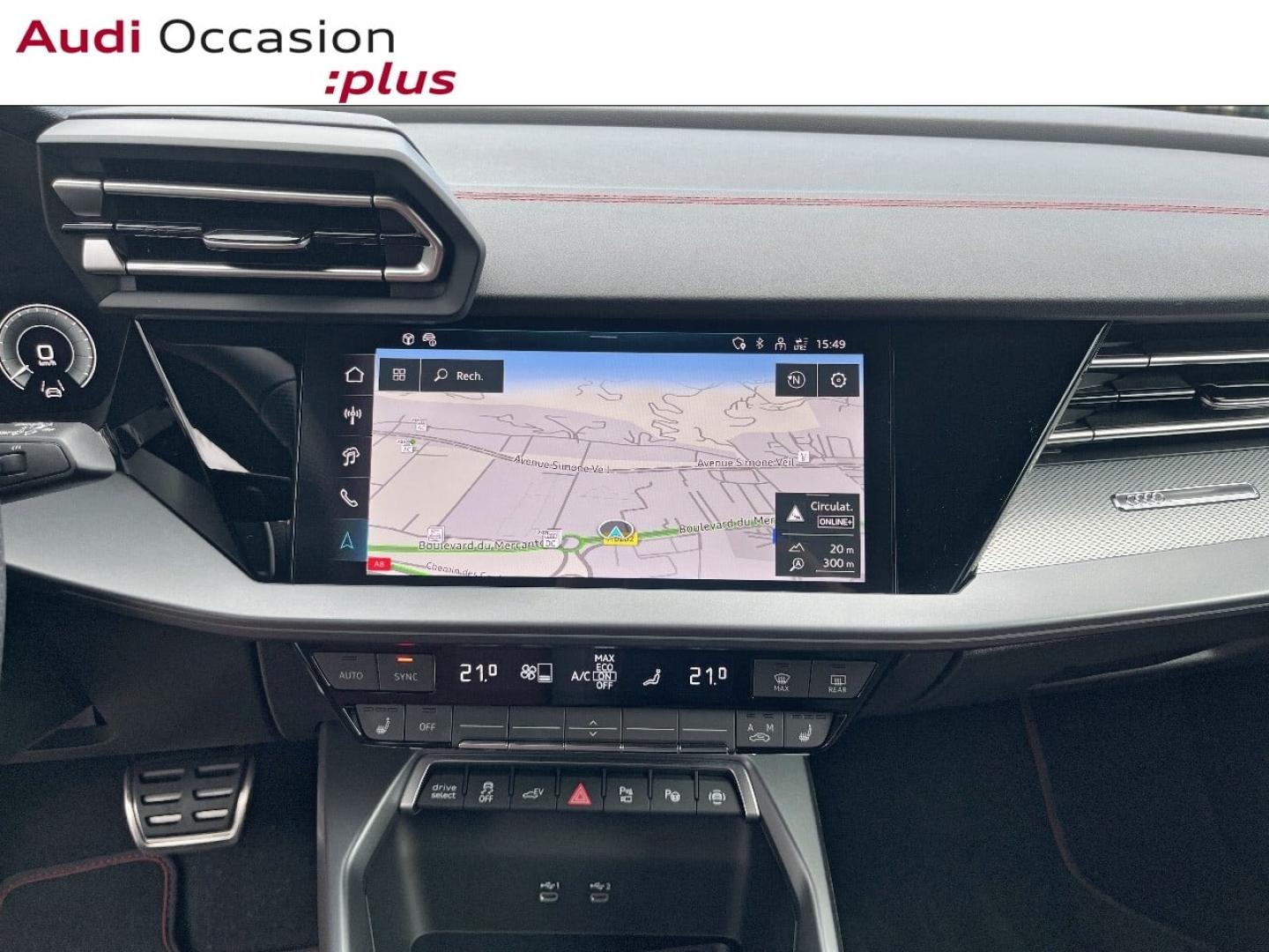 Voitures occasions Audi A3 Sportback S line Mougins