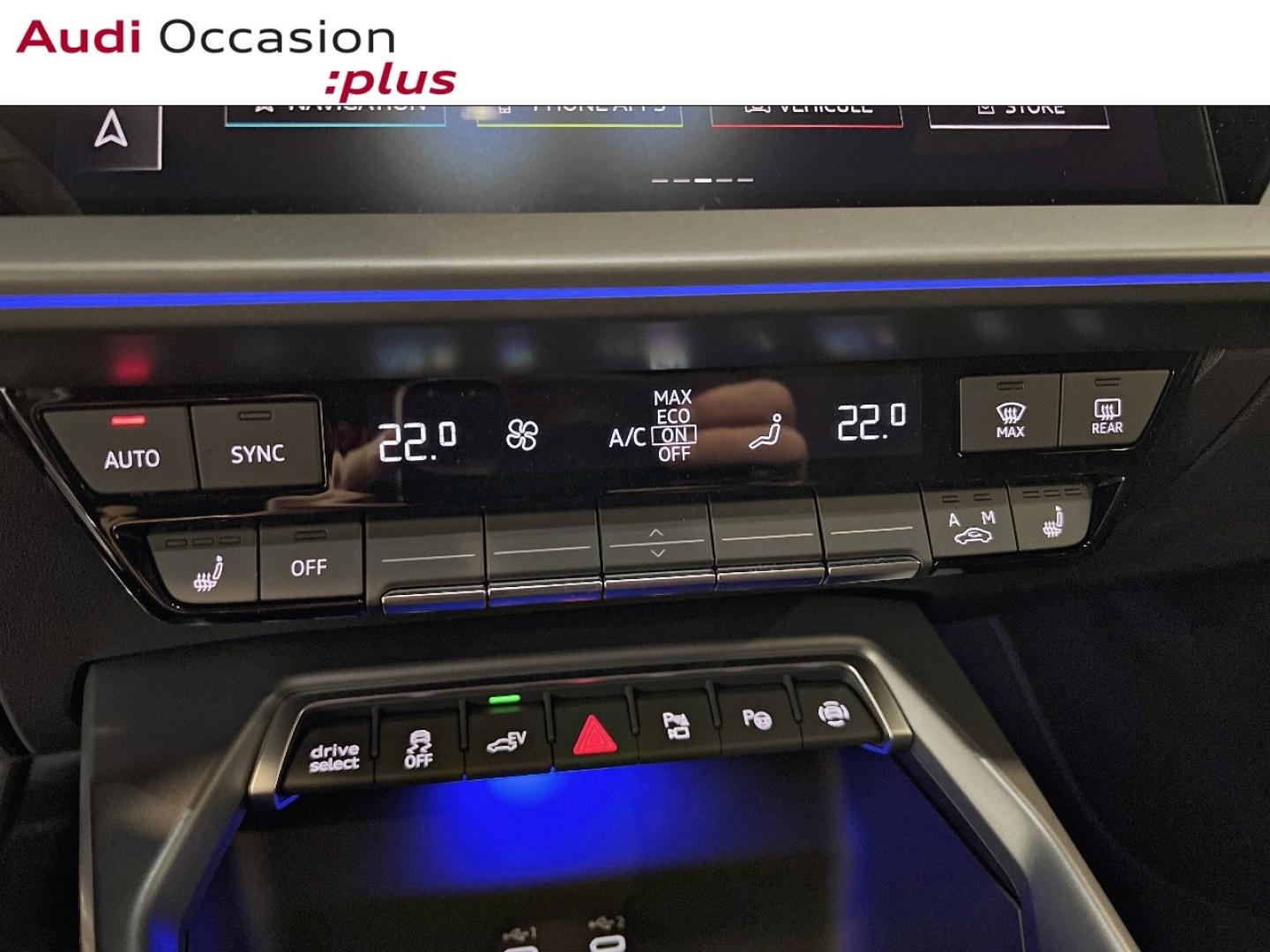 Voitures occasions Audi A3 Sportback S line Mougins