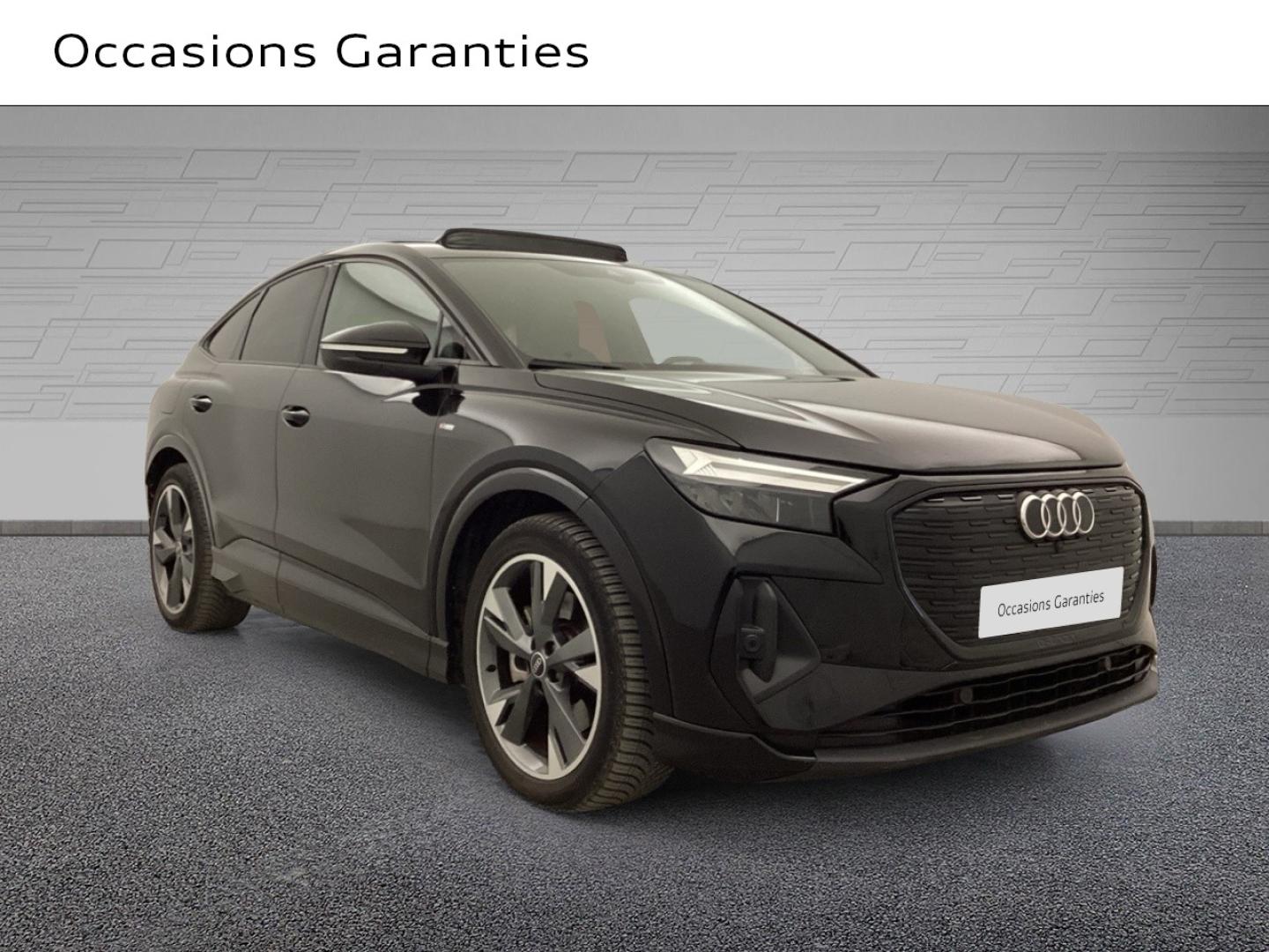 Voitures occasions Audi Q4 Sportback e-tron S line Nice