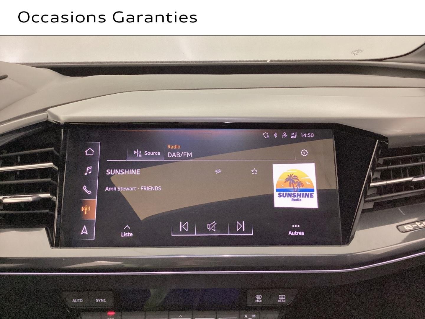 Voitures occasions Audi Q4 Sportback e-tron S line Nice