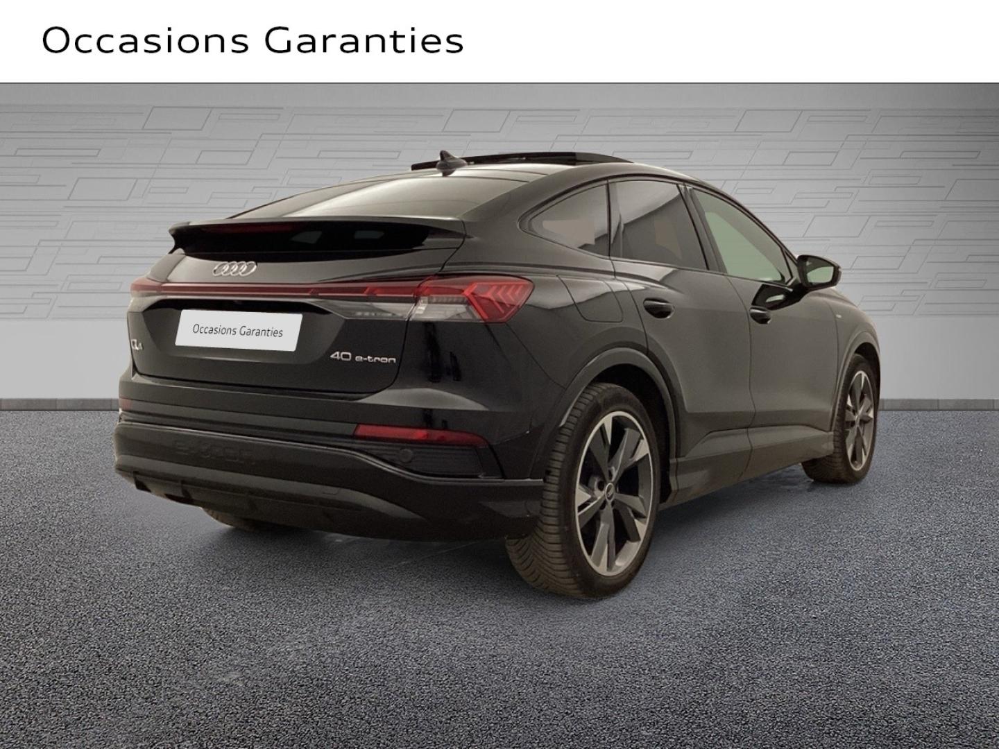 Voitures occasions Audi Q4 Sportback e-tron S line Nice