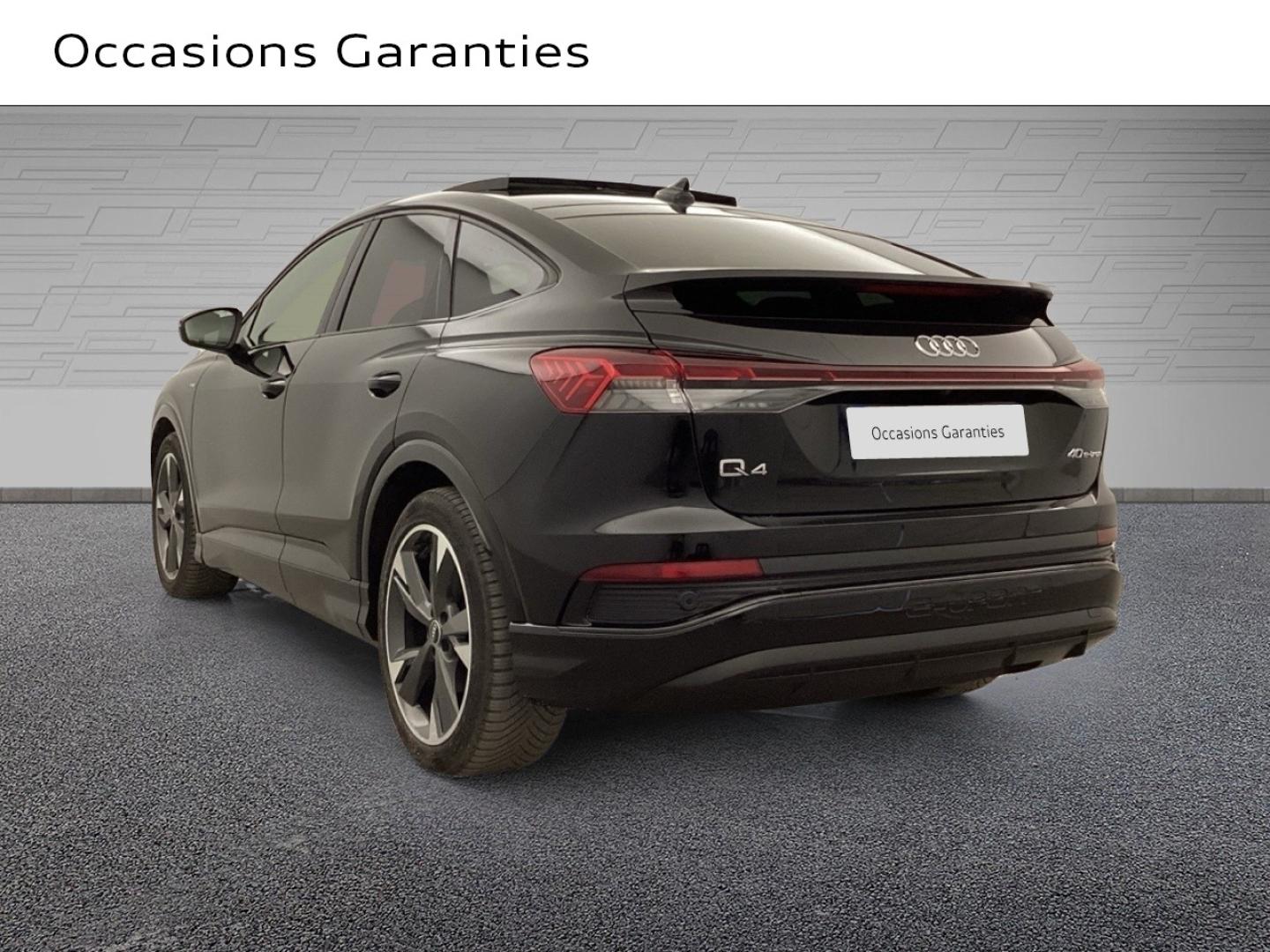 Voitures occasions Audi Q4 Sportback e-tron S line Nice