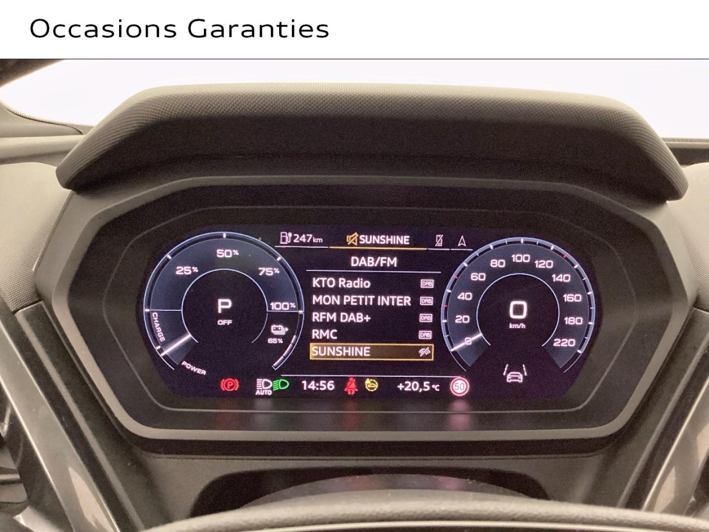 Voitures occasions Audi Q4 Sportback e-tron S line Nice