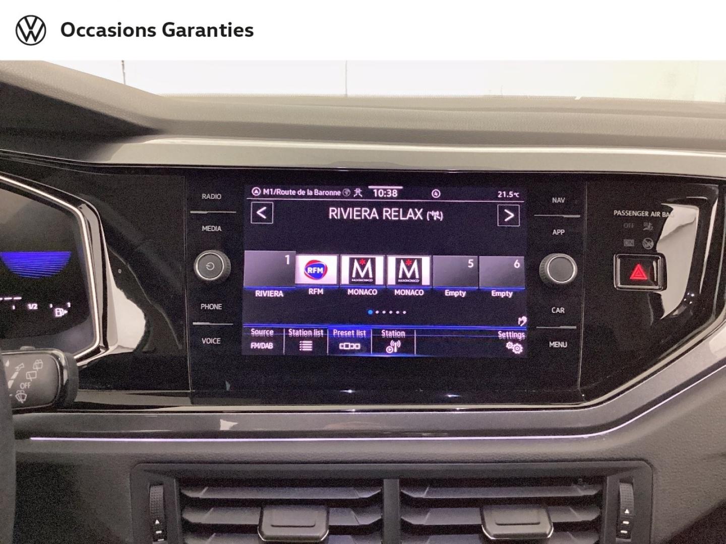 Voitures occasions VOLKSWAGEN POLO Style Nice