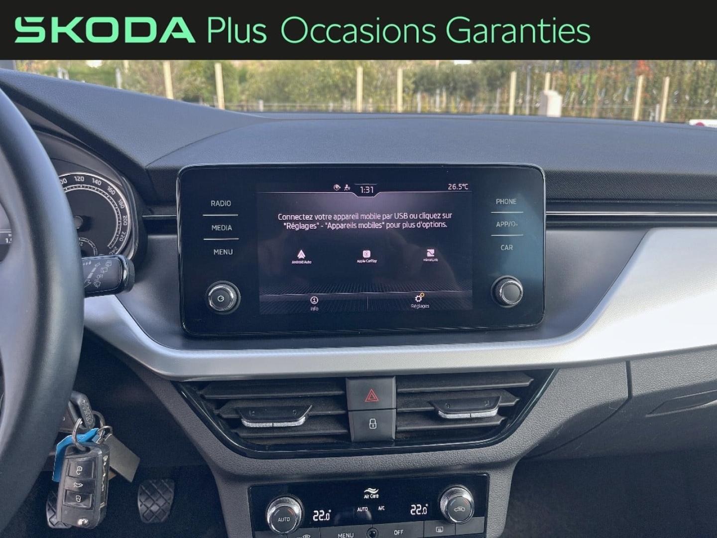 Voitures occasions ŠKODA KAMIQ Ambition Nice