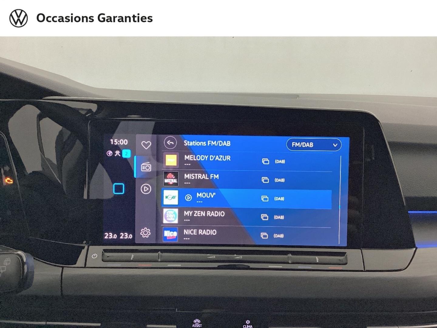 Voitures occasions VOLKSWAGEN GOLF Style Nice