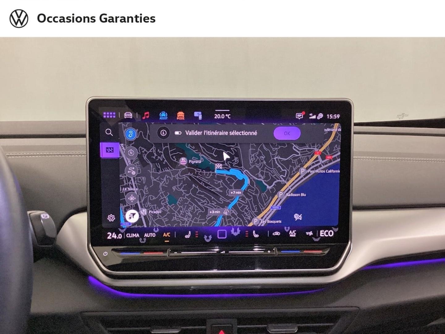 Voitures occasions VOLKSWAGEN ID.4 Life Max Nice