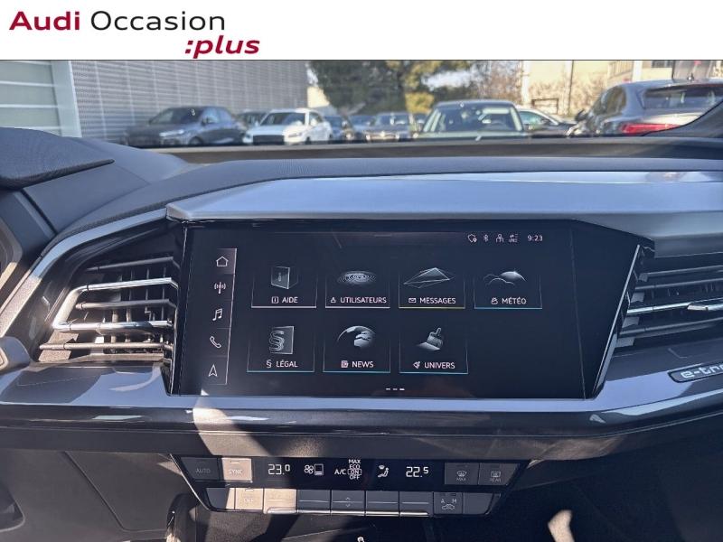 Voitures occasions Audi Q4 Sportback e-tron S line Mougins