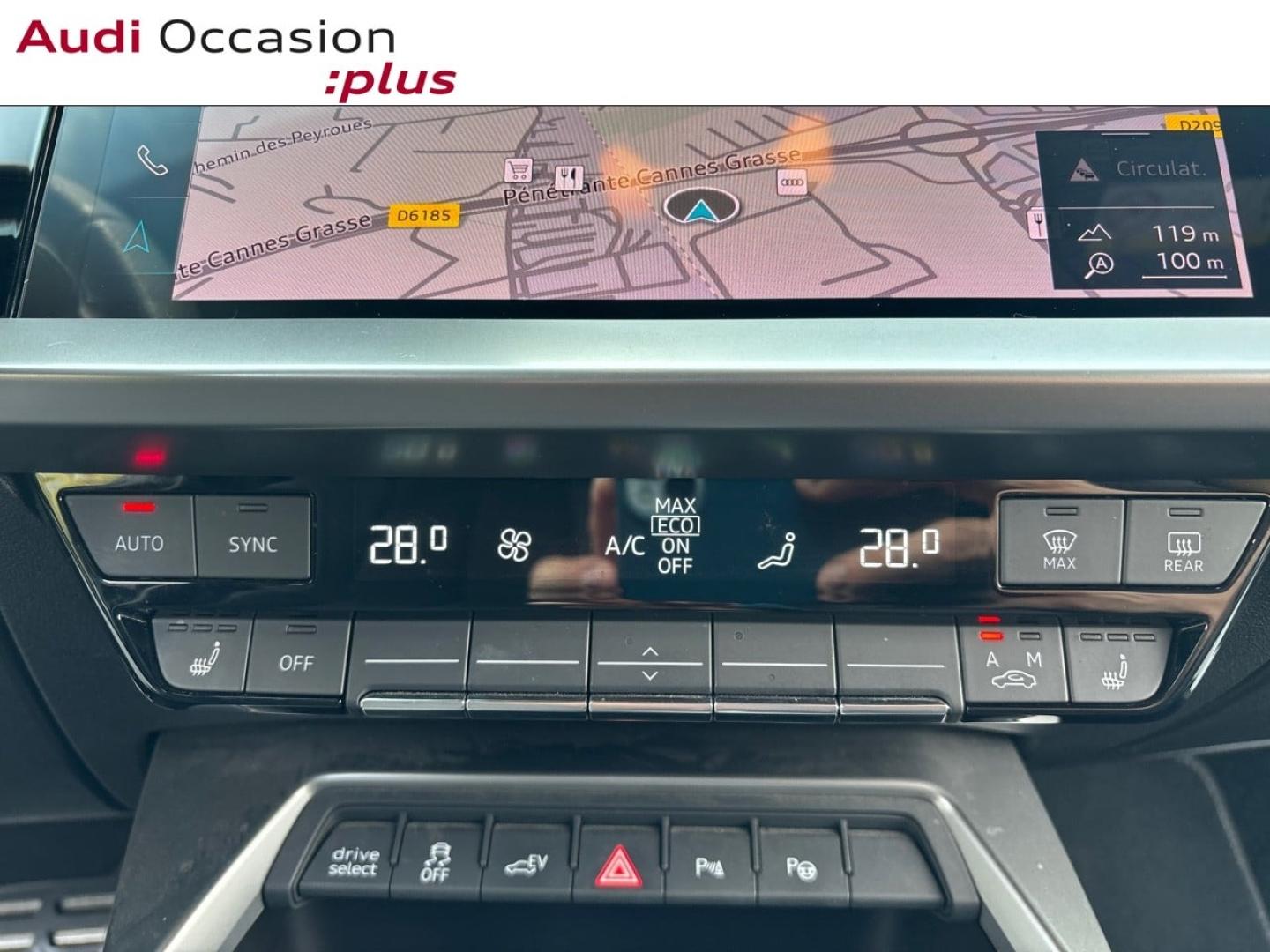 Voitures occasions Audi A3 Sportback S line Mougins