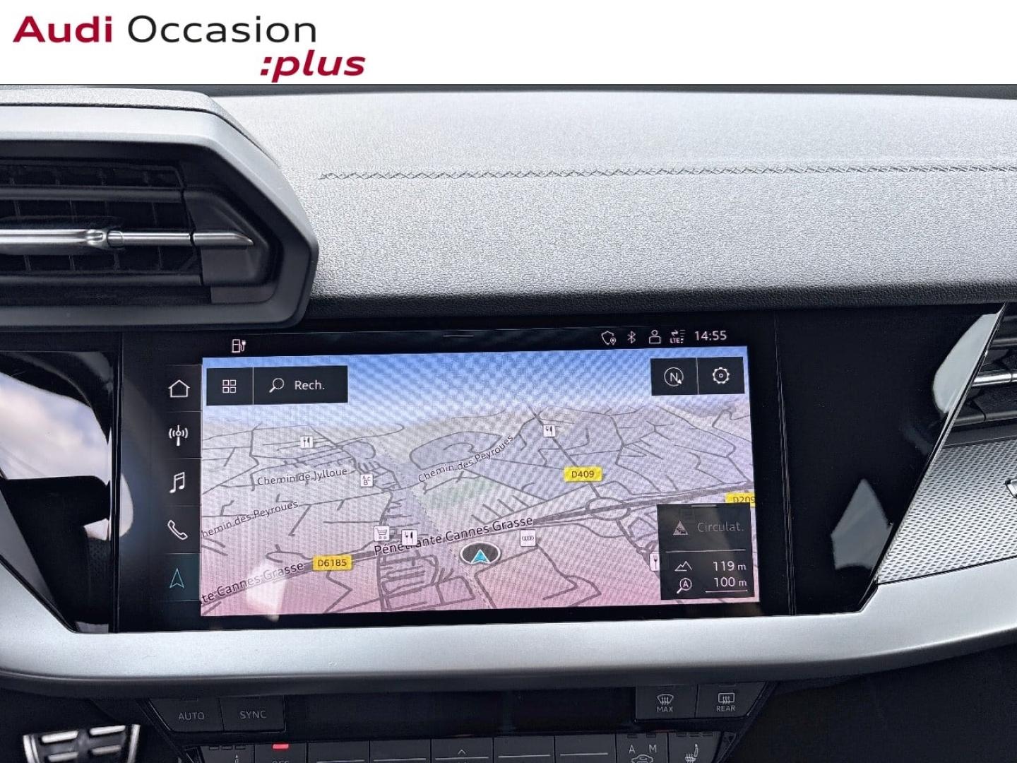 Voitures occasions Audi A3 Sportback S line Mougins