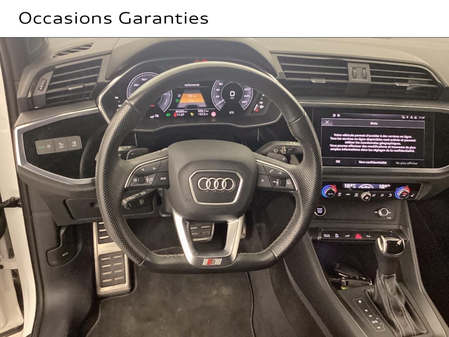 Voitures occasions Audi Q3 Sportback S line Mougins