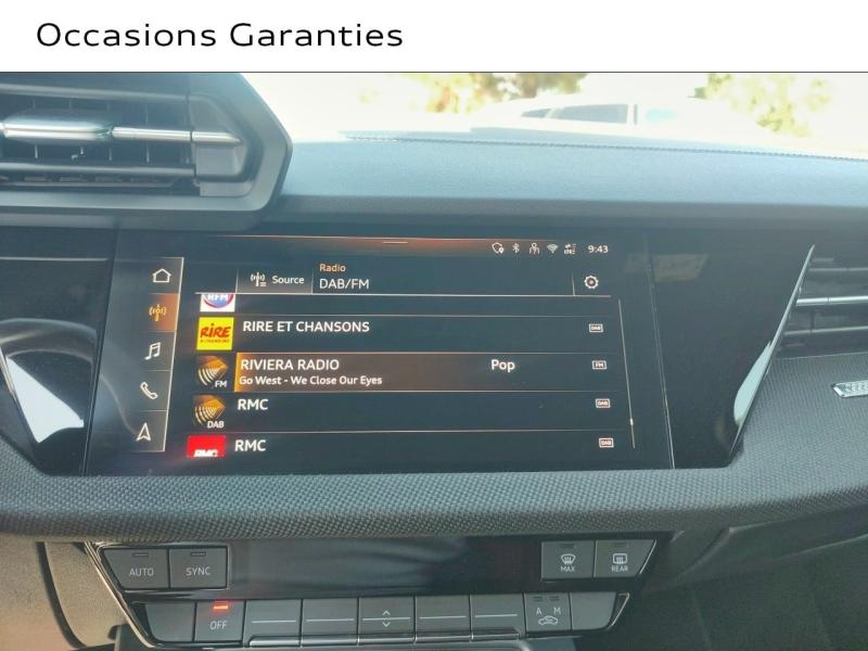 Voitures occasions Audi A3 Sportback S line Mougins