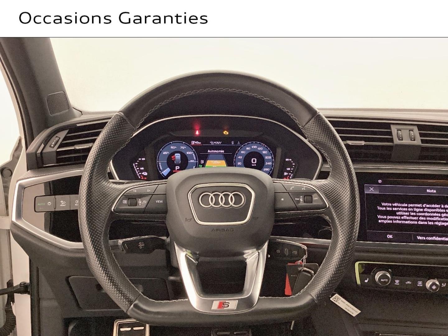 Voitures occasions Audi Q3 Sportback S line Mougins