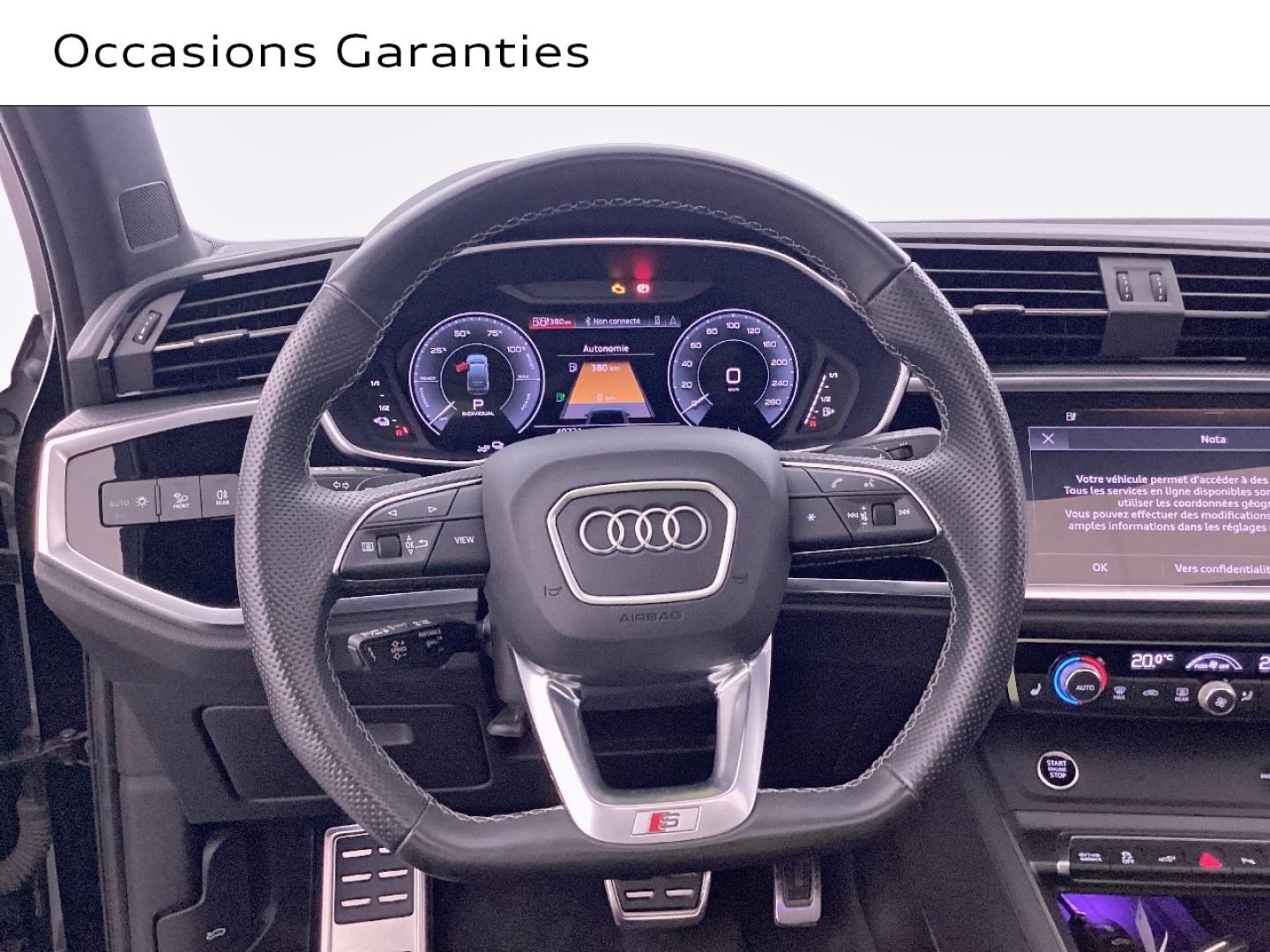 Voitures occasions Audi Q3 Sportback S line Mougins