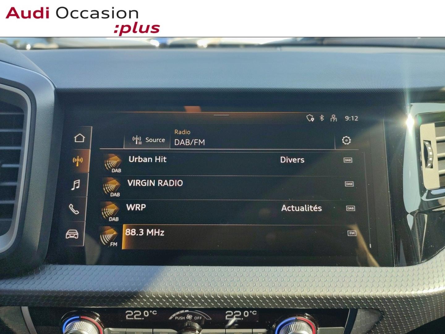Voitures occasions Audi A1 Sportback Advanced Mougins