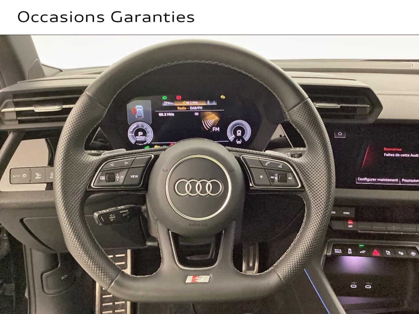 Voitures occasions Audi A3 Sportback S line Mougins