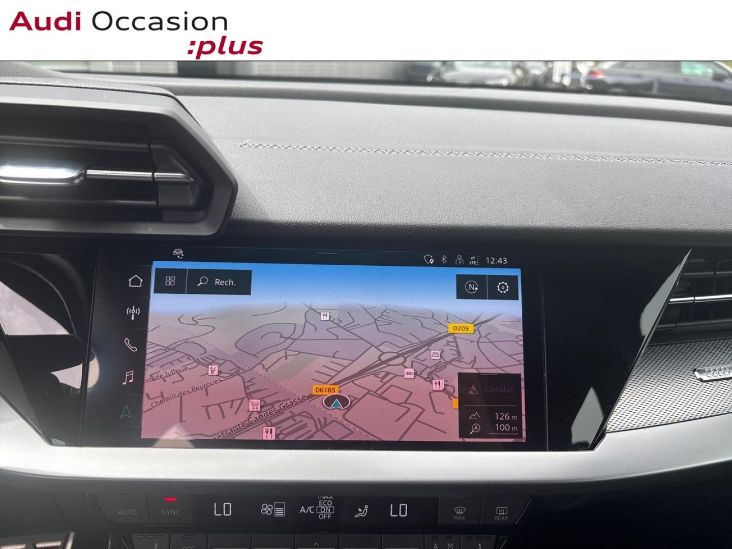 Voitures occasions Audi A3 Sportback S line Mougins