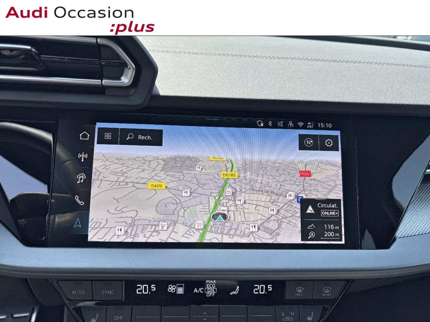 Voitures occasions Audi A3 Sportback S line Mougins