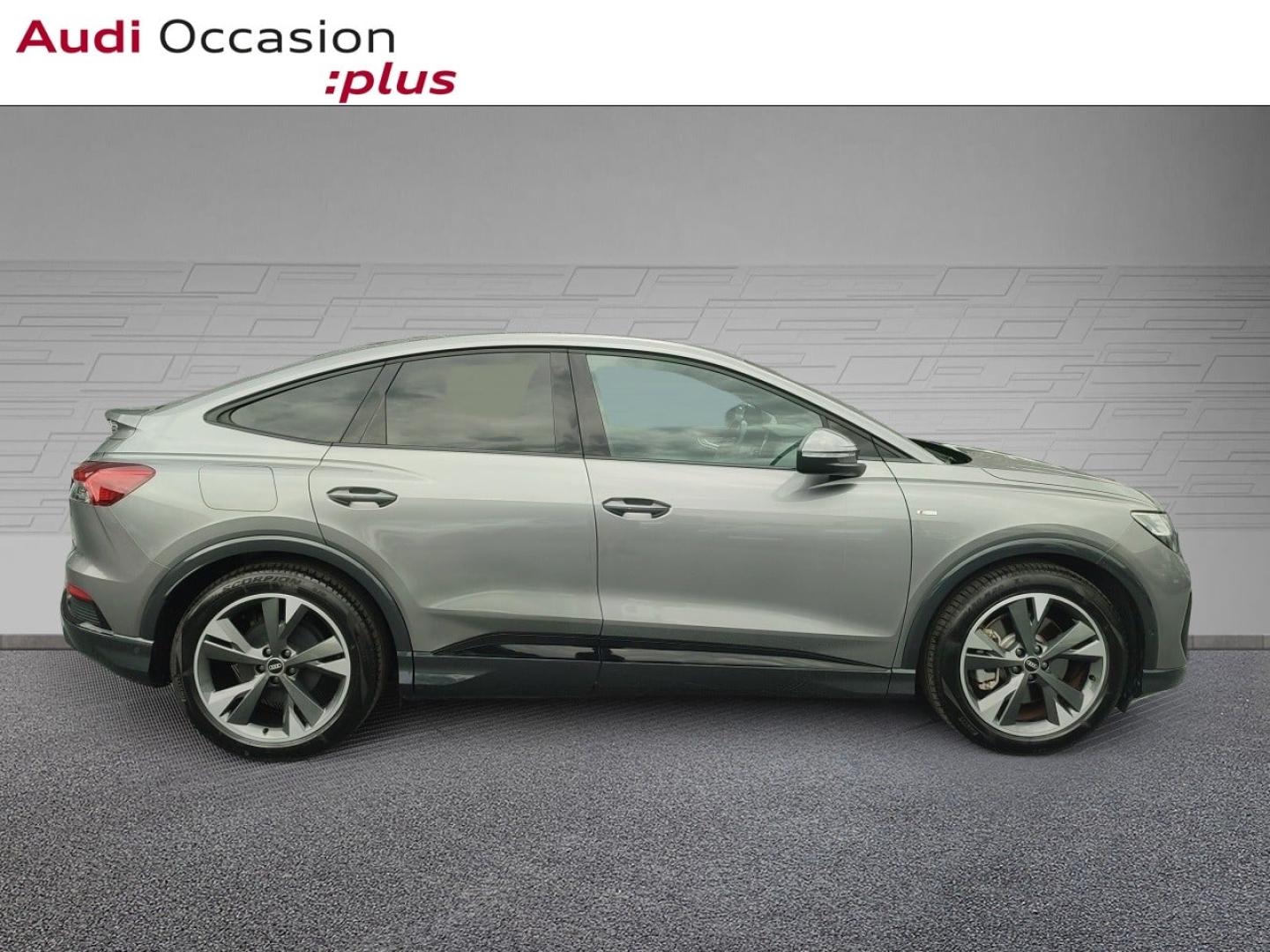 Voitures occasions Audi Q4 Sportback e-tron S line Mougins