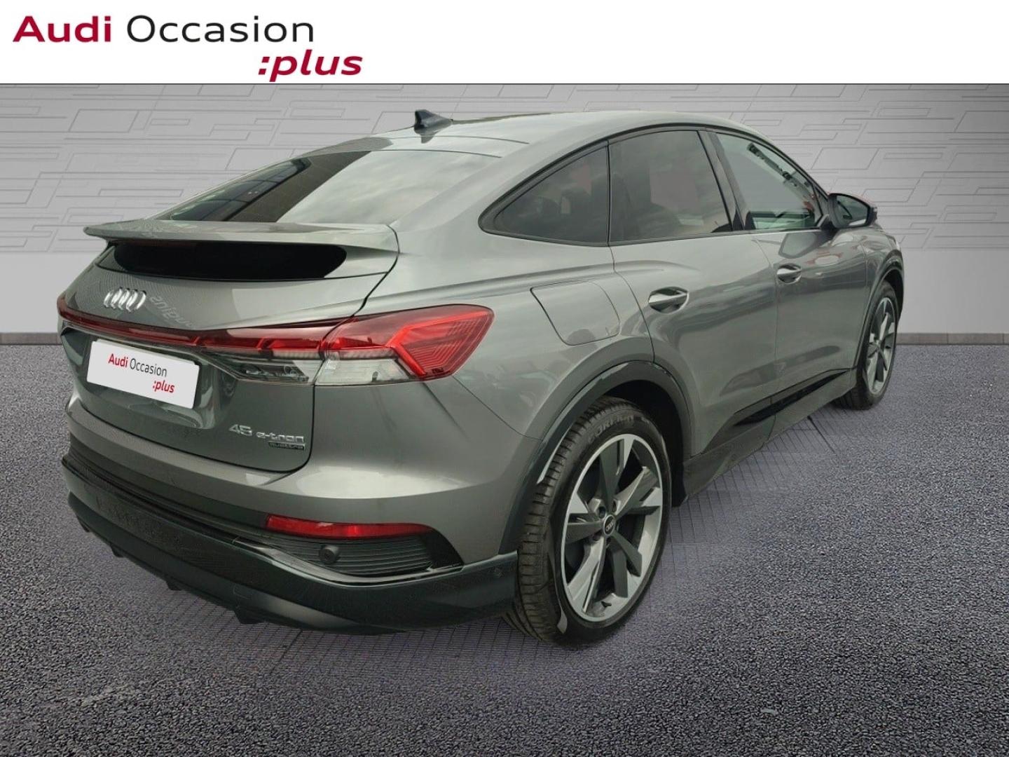Voitures occasions Audi Q4 Sportback e-tron S line Mougins