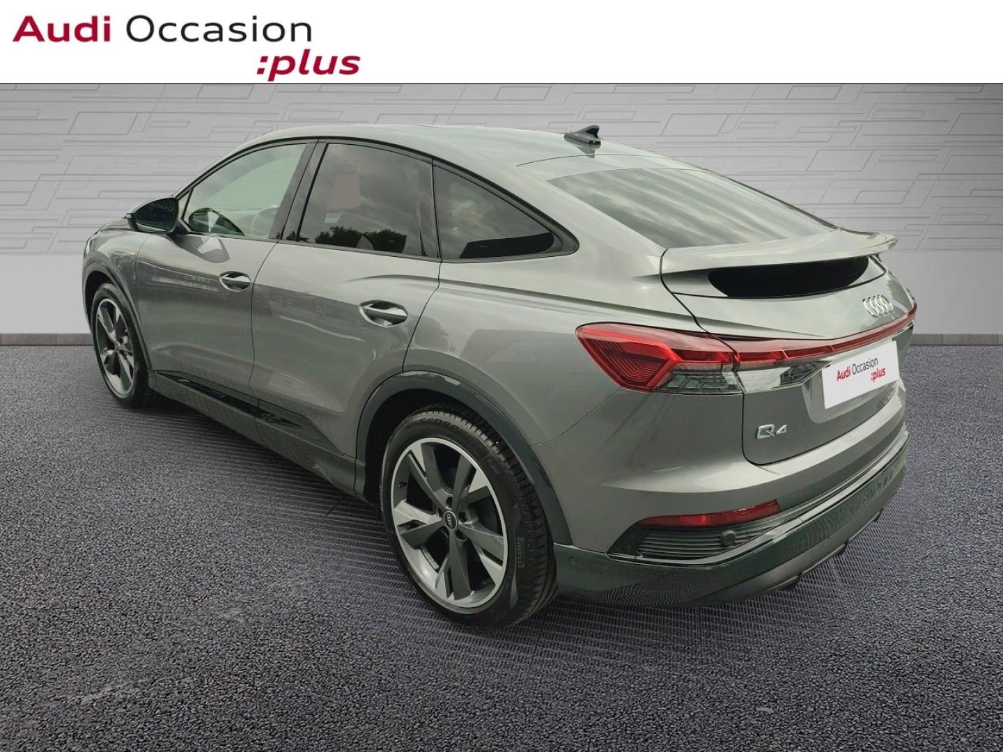 Voitures occasions Audi Q4 Sportback e-tron S line Mougins