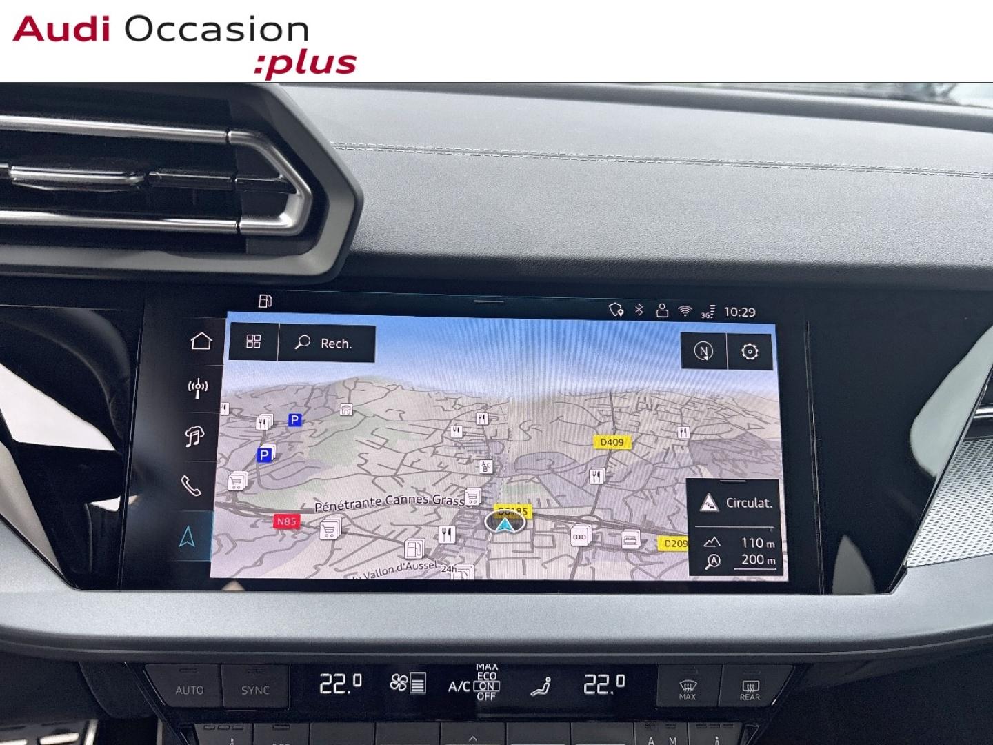 Voitures occasions Audi A3 Sportback S line Mougins