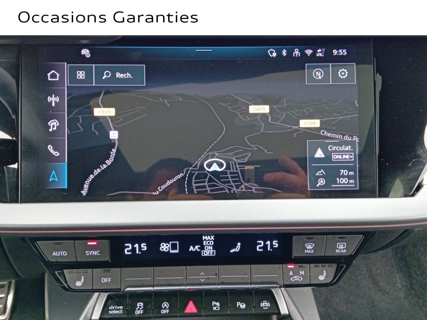 Voitures occasions Audi A3 Sportback S line Mougins