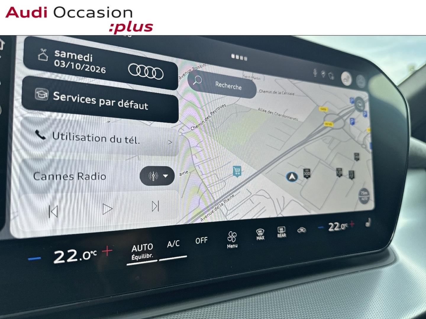 Voitures occasions Audi Q3 Sportback S line Mougins