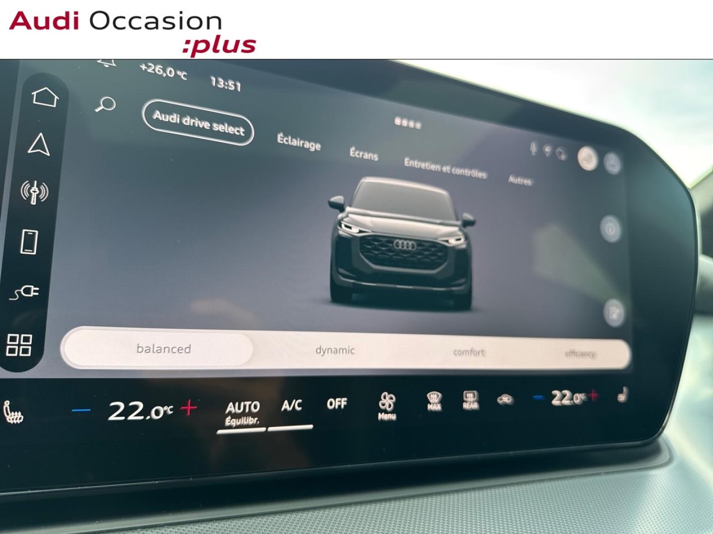 Voitures occasions Audi Q3 Sportback S line Mougins