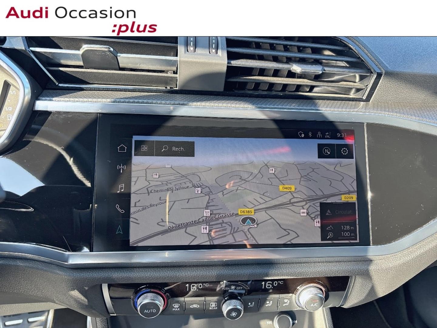 Voitures occasions Audi Q3 Sportback S line Mougins