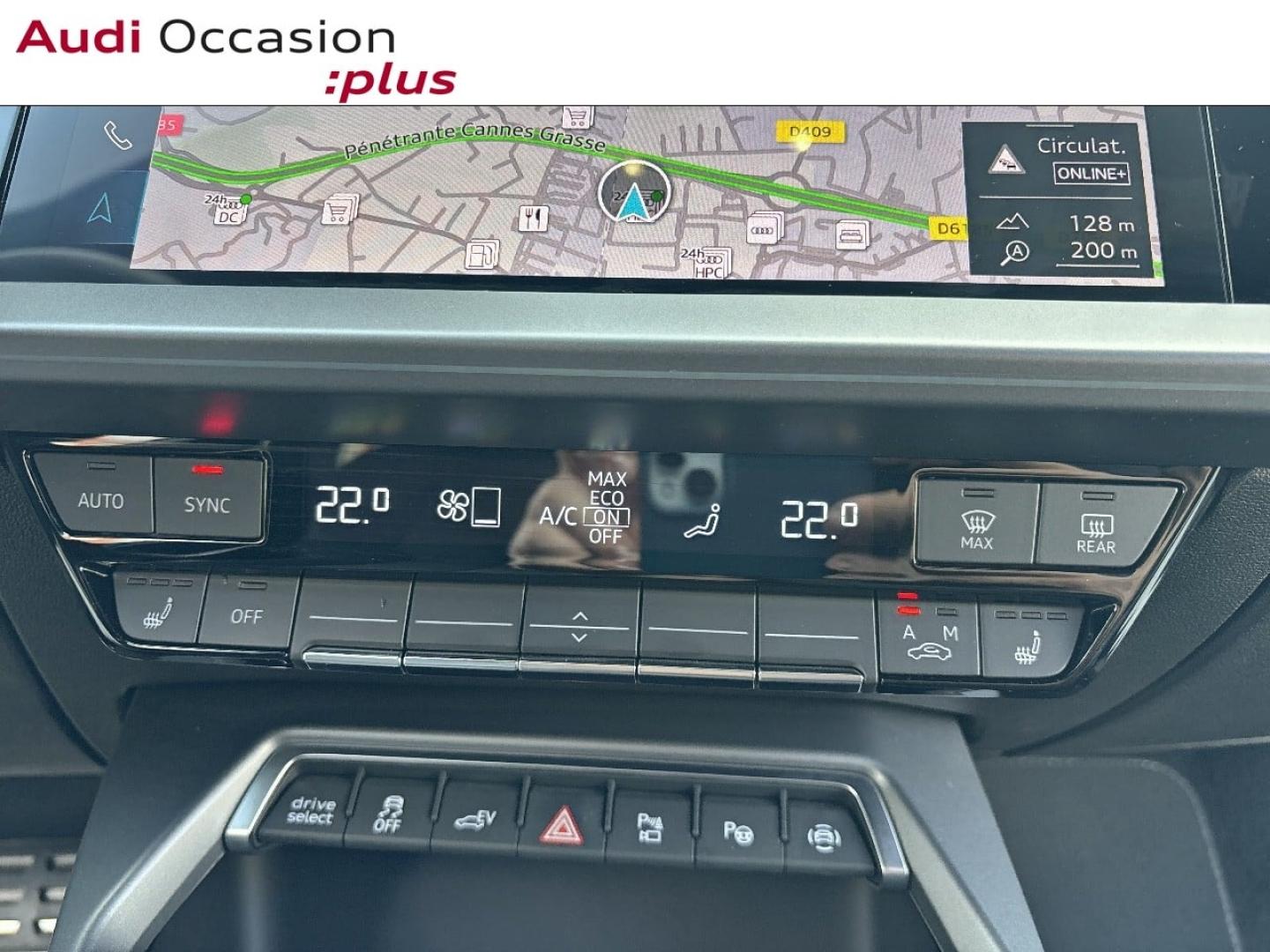 Voitures occasions Audi A3 Sportback S line Mougins