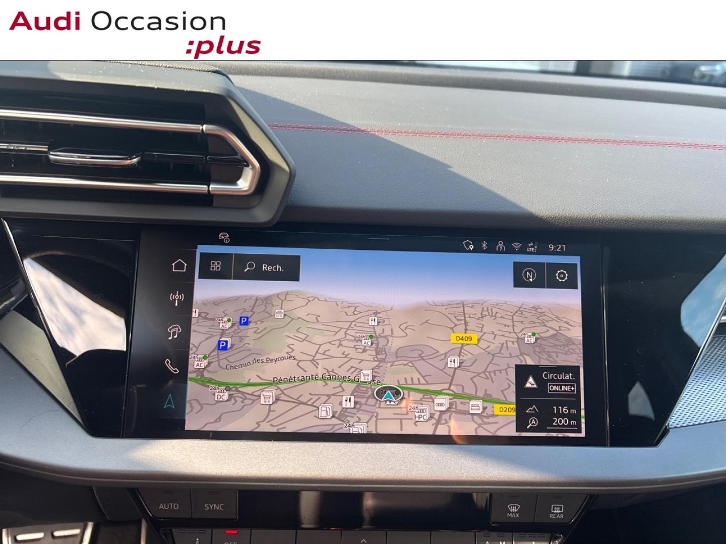 Voitures occasions Audi A3 Sportback S line Mougins