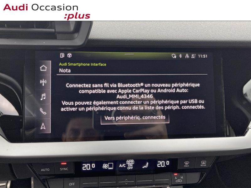 Voitures occasions Audi A3 Sportback S line Rezé