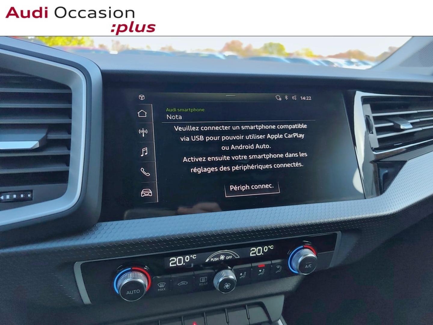 Voitures occasions Audi A1 Sportback Advanced Laxou