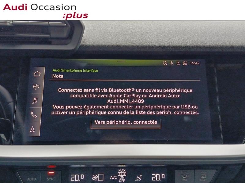 Voitures occasions Audi A3 Sportback Design Luxe Laxou