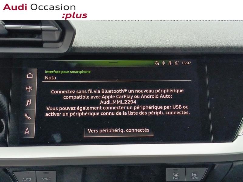 Voitures occasions Audi A3 Sportback S line Laxou