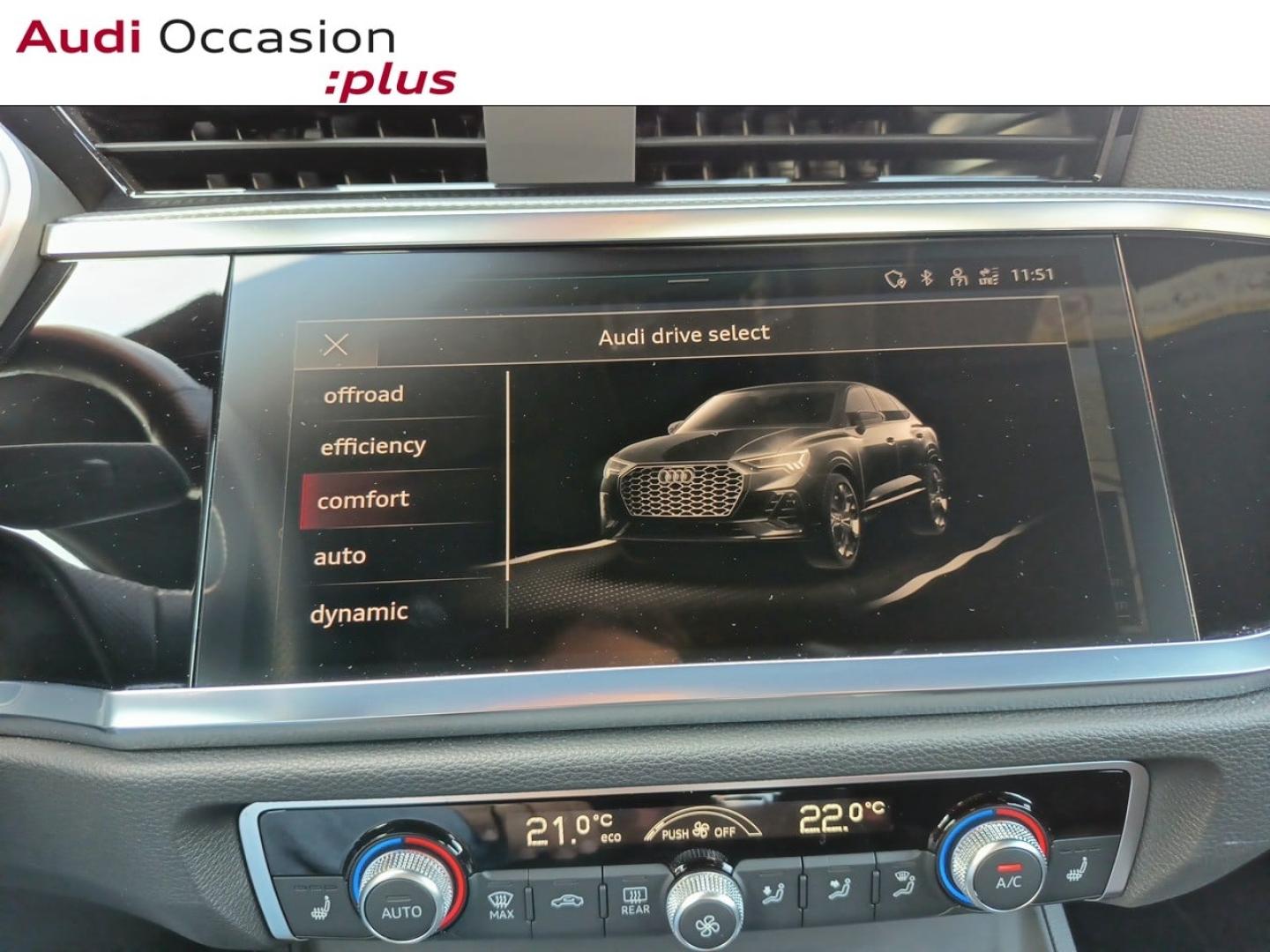 Voitures occasions Audi Q3 Sportback S line Laxou