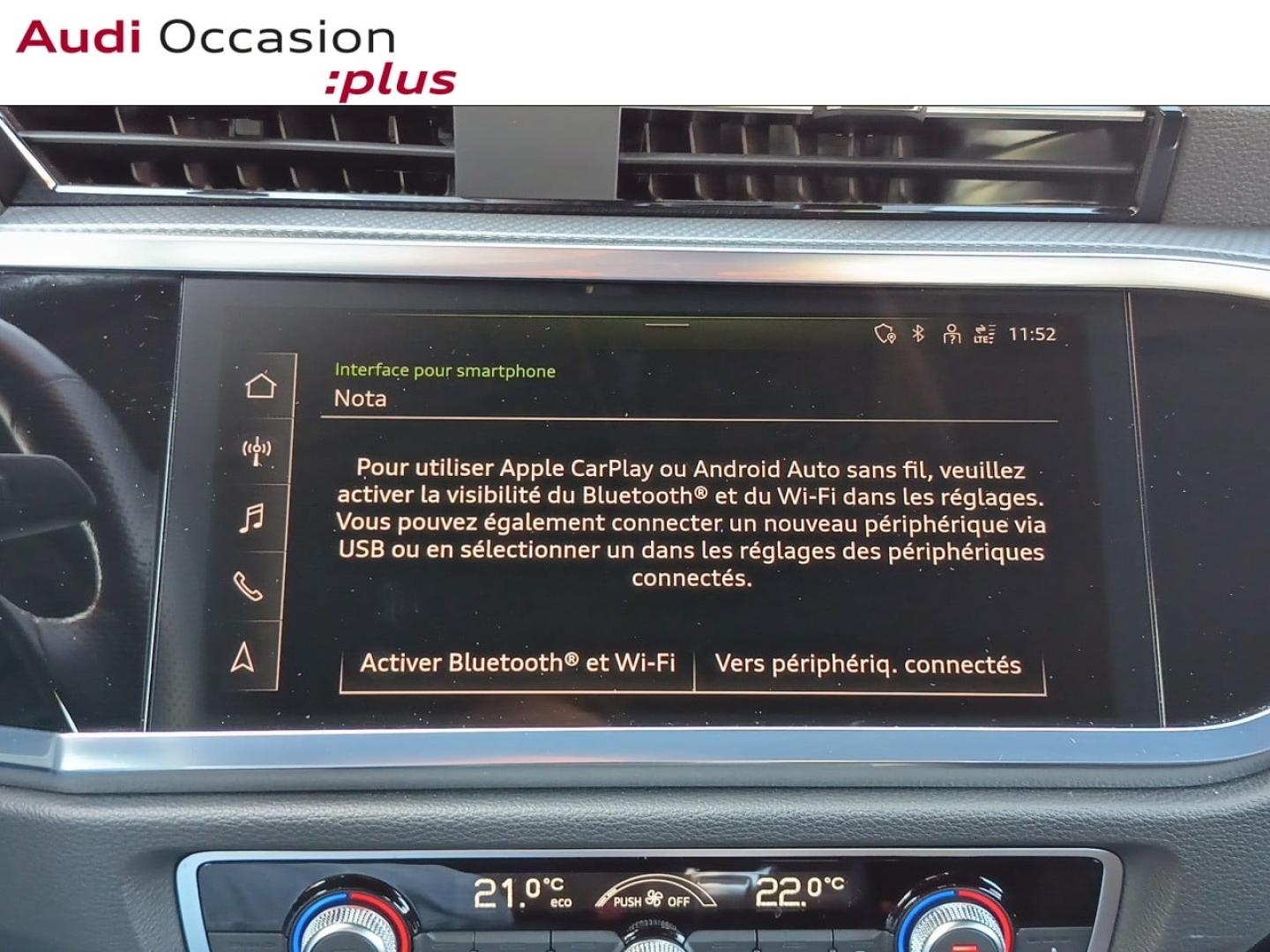Voitures occasions Audi Q3 Sportback S line Laxou