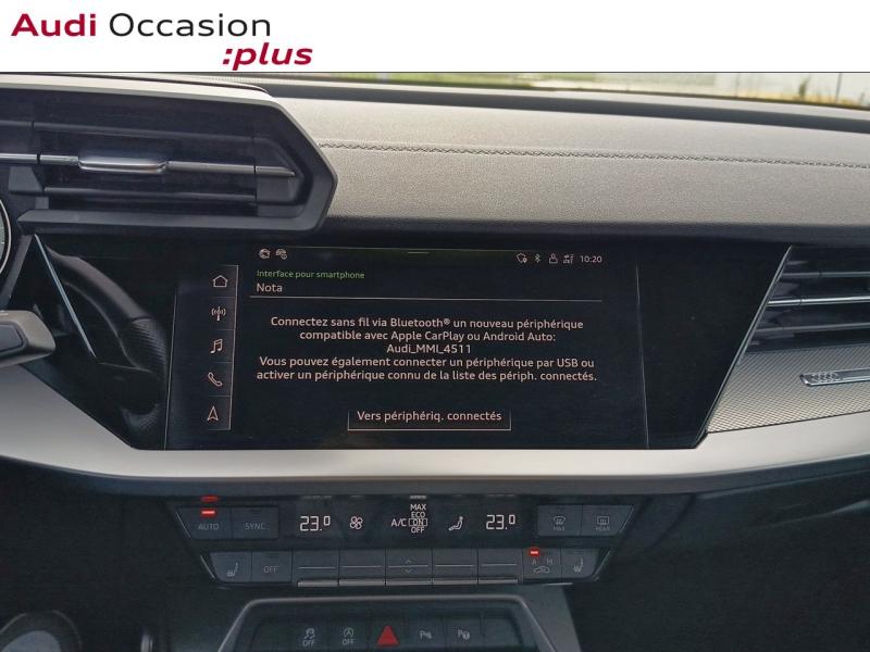 Voitures occasions Audi A3 Sportback S line Laxou